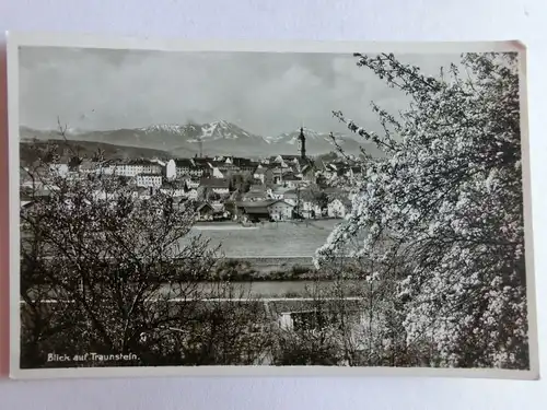 Alte AK Traunstein 1940 [aE756]