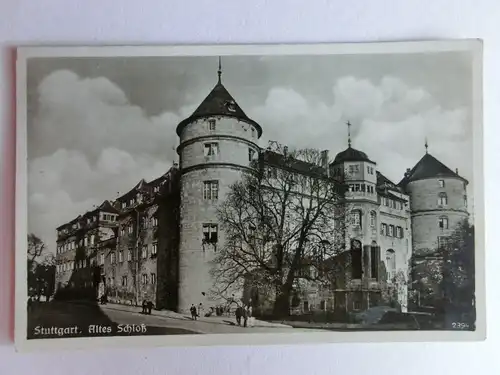 Alte AK Stuttgart Altes Schloß 1936 [aE768]