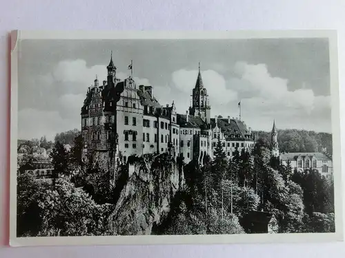 Alte AK Schloß Sigmaringen 1956 [aE783]