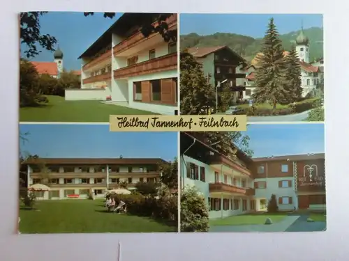 Alte AK Feilnbach Heilbad Tannenhof [aN553]