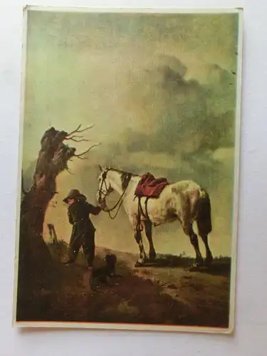Alte AK Künstlerkarte Wouwerman  Pferd [aN229]