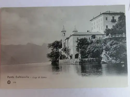 Alte AK Punta Balbianello Lago di Como [aM947]