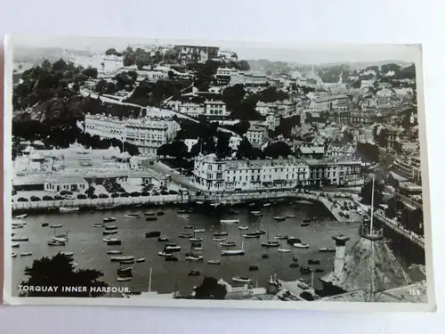 Alte AK Torquay Inner Harbour [aM971]