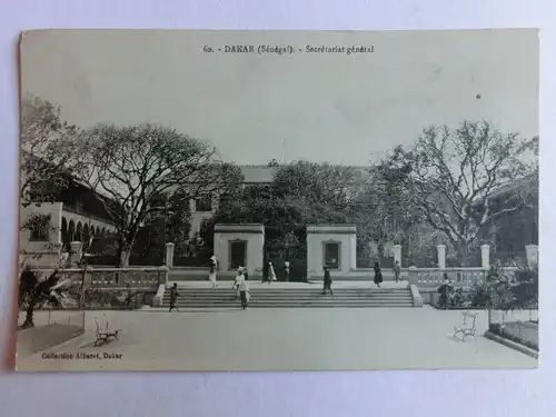 Alte AK Dakar Senegal Secretariat general [aM975]