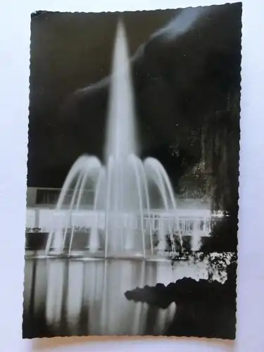 Alte AK Bad Godesberg Springbrunnen im Stadtpark [aL255]