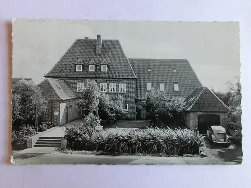 Alte AK St. Peter Ording Kinderheim Dr. Drenckhahn [aL277]