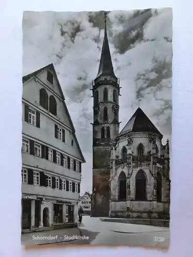 Alte AK Schorndorf Stadtkirche [aL288]