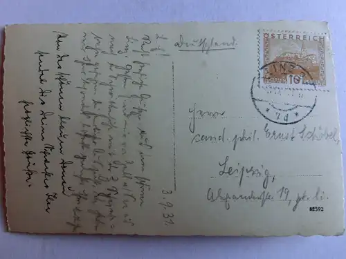 Alte AK Linz an der Donau 1931 [aL173]