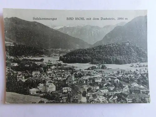 Alte AK Bad Ischl Salzkammergut Dachstein um 1920 [aL182]