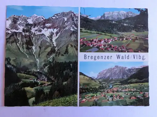 Alte AK Bregenzerwald Vorarlberg Schröcken Bezau Mellau [aL202]
