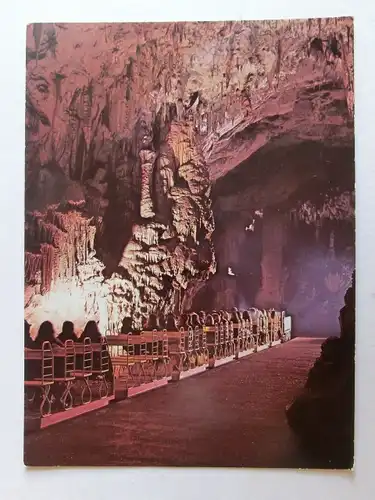 Alte AK Postojnska Jama Grotte Caves Jamski Vlak [aL215]