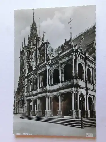 Alte AK Köln Rathaus [aL248]