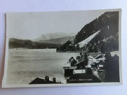 Alte AK Urfeld am Walchensee [aL50]