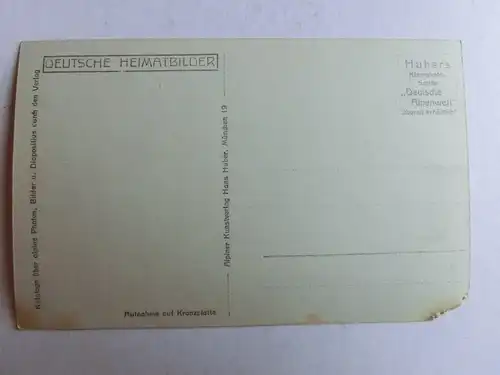 Alte AK Kesselbergstraße Walchensee Herzogenstand (Ecke fehlt) [aL155]