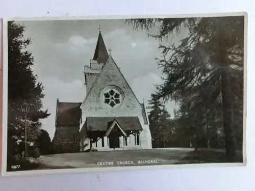 Alte AK Balmoral Crathie Church [aM557]