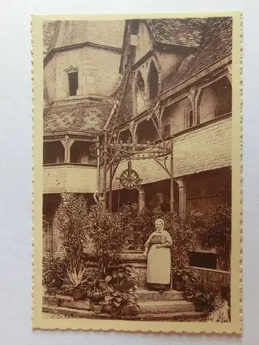 Alte AK Hospice de Beaune Brunnen [aM724]