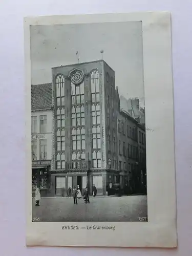 Alte AK Bruges Le Cranenborg Brügge [aM815]