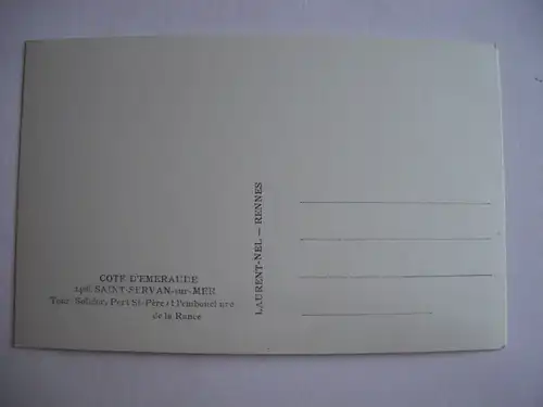 Alte AK Cote d’Emeraude Saint Servan sur Mer [aE543]