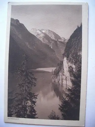 Alte AK Berchtesgaden Königssee [aE414]