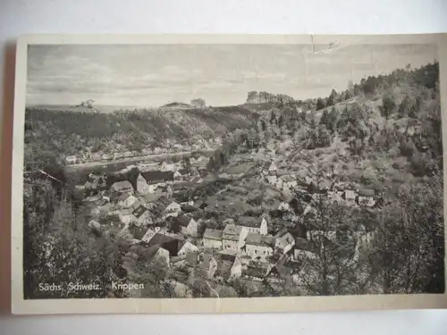 Alte AK Krippen Sächsische Schweiz [aG145]