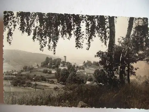 Alte AK Sebnitz Grenzbaude Pionierzeltlager (m. Knick) [aG197]