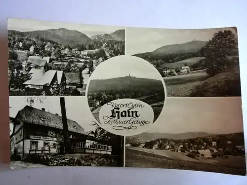 Alte AK Oybin Hain Zittauer Gebirge [aG478]