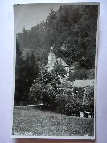 Alte AK Oybin Kirche [aG693]