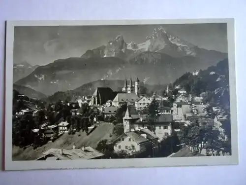 Alte AK Berchtesgaden v. d. Locksteinstrasse 1925 [aG781]