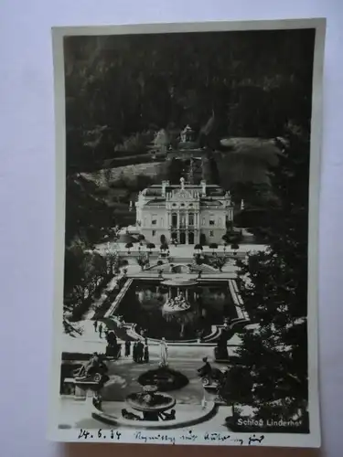 Alte AK Schloß Linderhof [aG811]