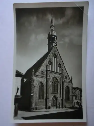 Alte AK Stralsund Heilig Geistkirche (m. Knick) [aG818]