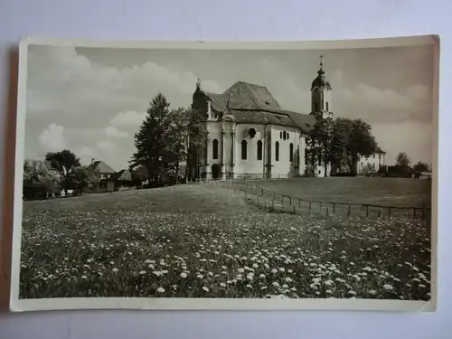 Alte AK Die Wieskirche Steingaden [aG823]