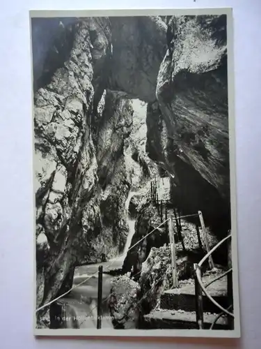Alte AK Garmisch Partenkirchen Höllentalklamm [aG872]