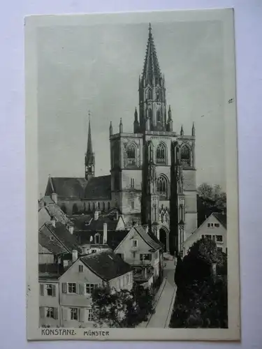 Alte AK Konstanz Münster [aG881]