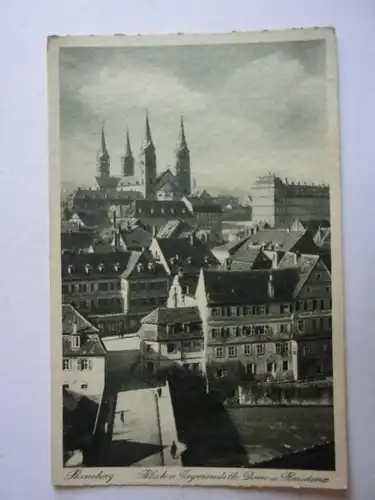 Alte AK Bamberg Dom Residenz [aG884]