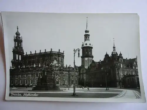 Alte AK Dresden Hofkirche [aG896]