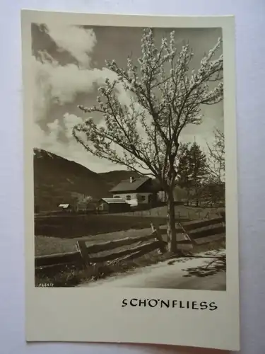 Alte AK Schönfliess ??? [aG990]