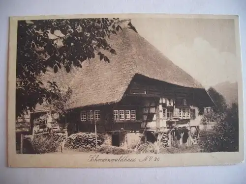 Alte AK Schwarzwaldhaus Schwarzwald No. 20 [aG3]