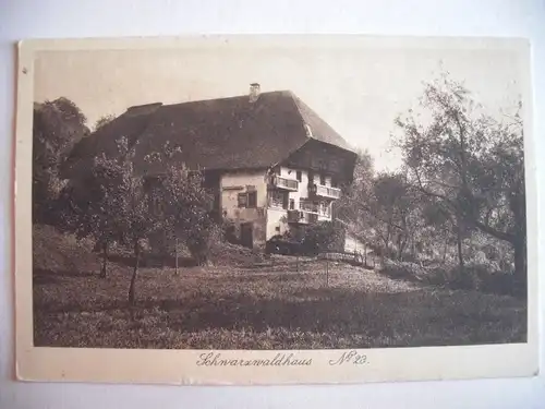 Alte AK Schwarzwaldhaus Schwarzwald No. 23 [aG4]