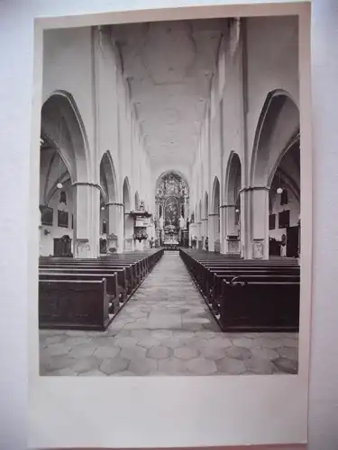 Alte AK Ingolstad Franziskanerkirche Innen [aG22]
