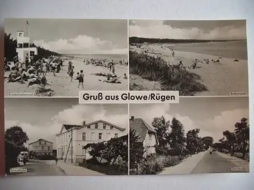Alte AK Glowe Rügen Mehrbildkarte [aG60]