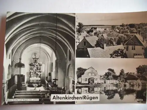 Alte AK Altenkirchen Rügen Mehrbildkarte [aG61]