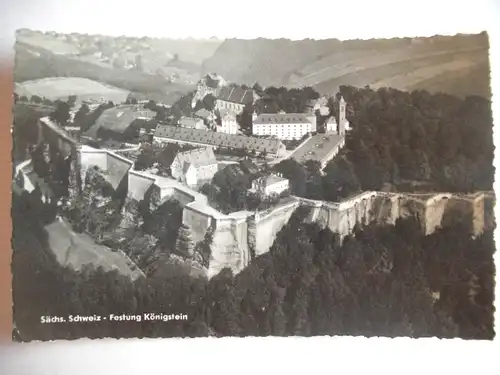 Alte AK Festung Königstein Sächsische Schweiz [aG141]