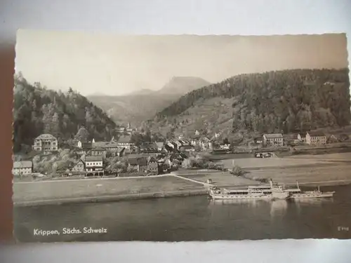 Alte AK Krippen Sächsische Schweiz [aG144]