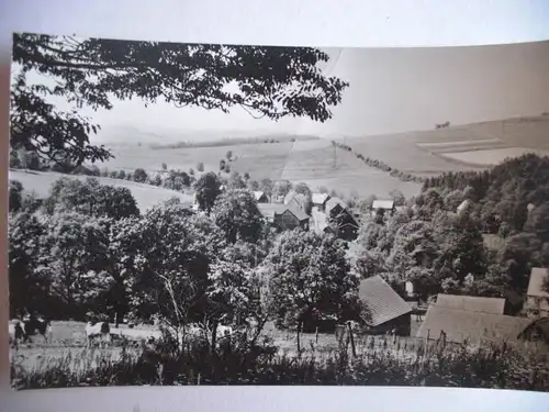 Alte AK Dorfchemnitz bei Sayda (m. Knickfalte) [aG214]