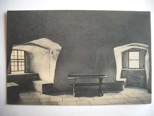 Alte AK Schloß Weesenstein Heimatschutzpostkarte [E76]