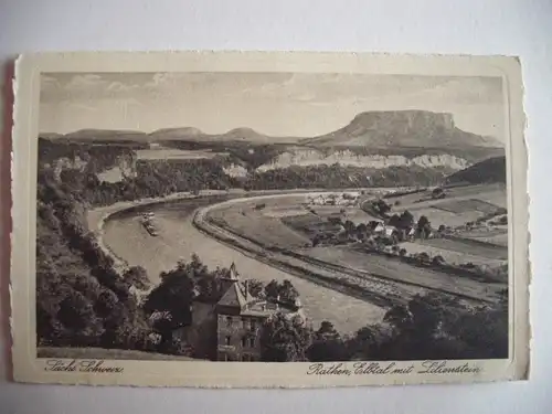 Alte AK Rathen Sächsische Schweiz [E88]