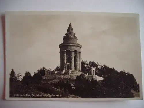 Alte AK Eisenach Das Burschenschaftsdenkmal Studentica [E206]