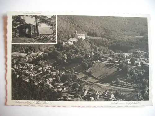 Alte AK Schwarzberg Blick vom Kippstein [E209]