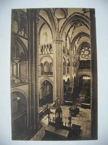 Alte AK Limburg Lahn Dom Inneres [aD281]