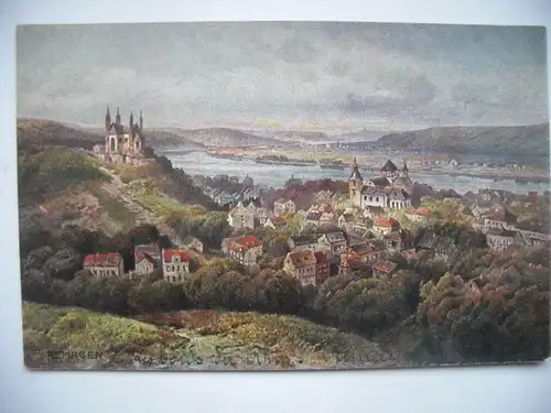 Alte AK Künstlerkarte Remagen [aD318]